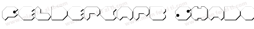 Feldercarb Shadow字体转换